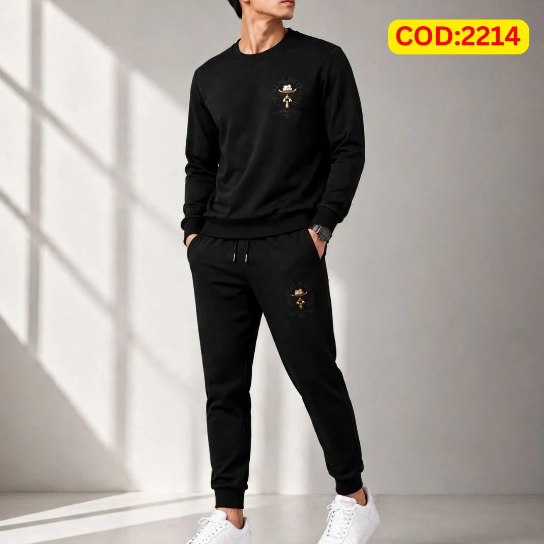 Stylish Drop Shoulder 100% Cotton T-Shirt & Trouser Combo set