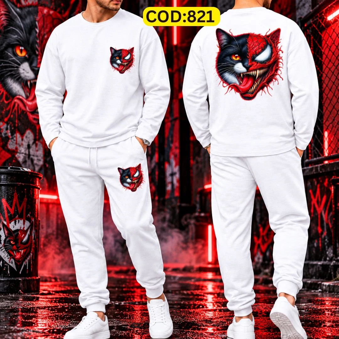 Stylish Drop Shoulder 100% Cotton T-Shirt & Trouser Combo set