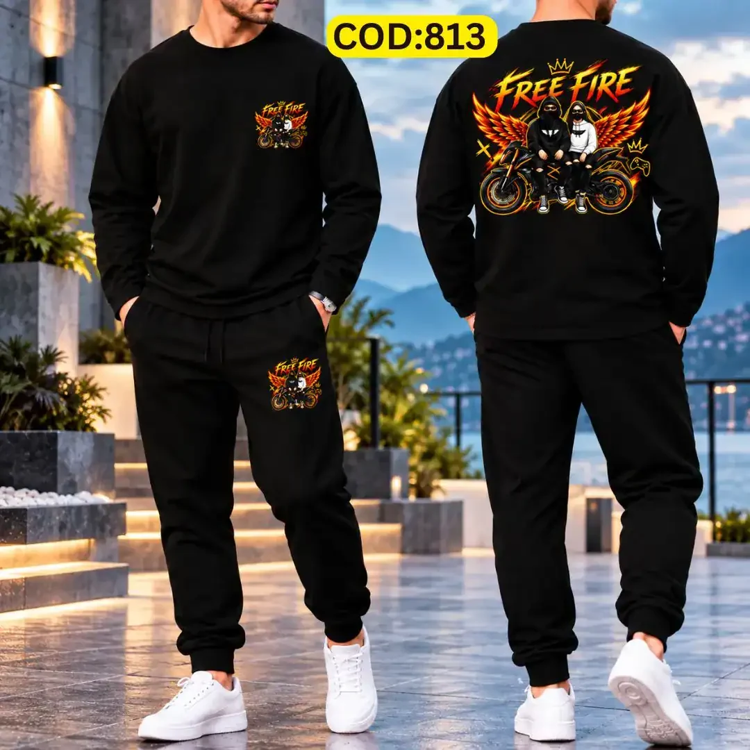 Stylish Drop Shoulder 100% Cotton T-Shirt & Trouser Combo set