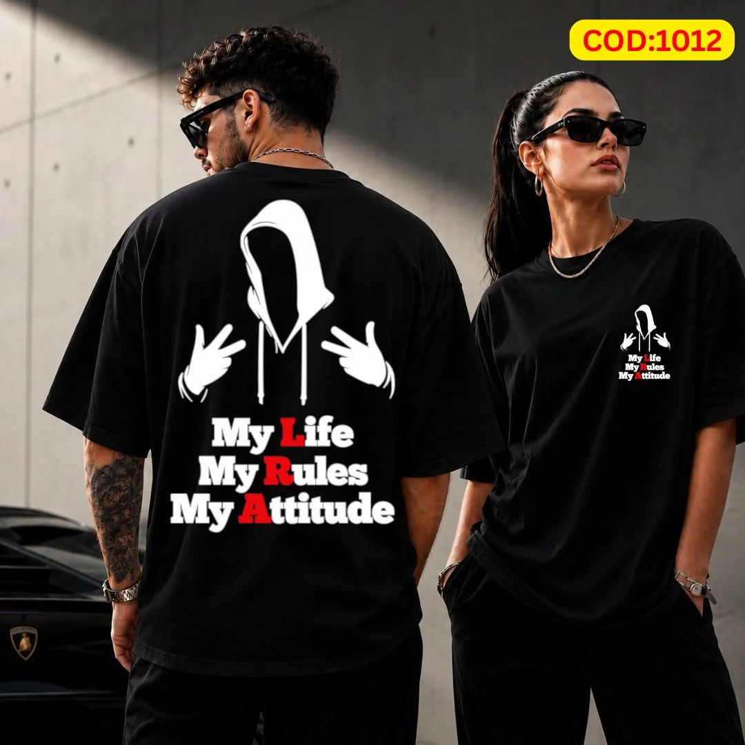 Premium Drop-Shoulder Oversized T-Shirt