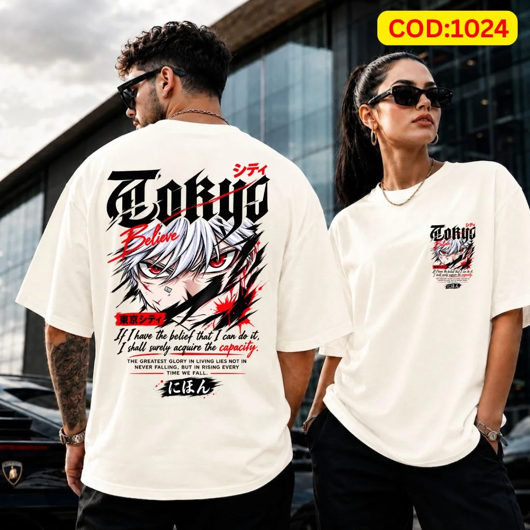 Premium Drop-Shoulder Oversized T-Shirt