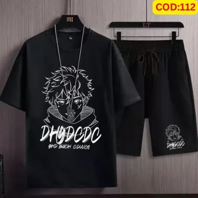 Stylish Men’s Summer T-Shirt & Shorts Combo Set