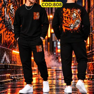 Stylish Drop Shoulder 100% Cotton T-Shirt & Trouser Combo set