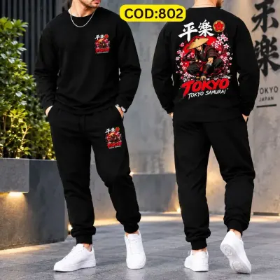Stylish Drop Shoulder 100% Cotton T-Shirt & Trouser Combo set