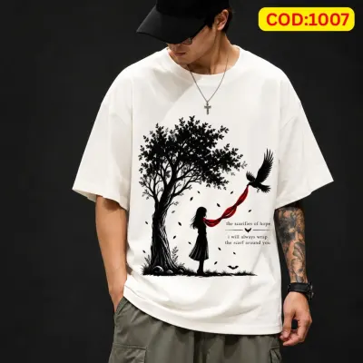 Premium Drop-Shoulder Oversized T-Shirt
