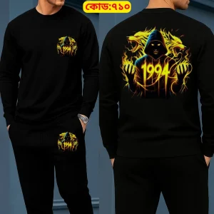 long sleeve drop shoulder tshirt and trouser set – kurang duit edition (copy)