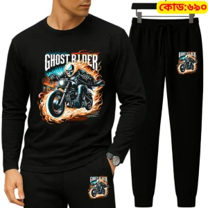 long sleeve drop shoulder tshirt and trouser set – pain warrior edition